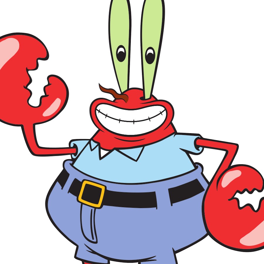 Мистер крабс из спанч боба рисунок