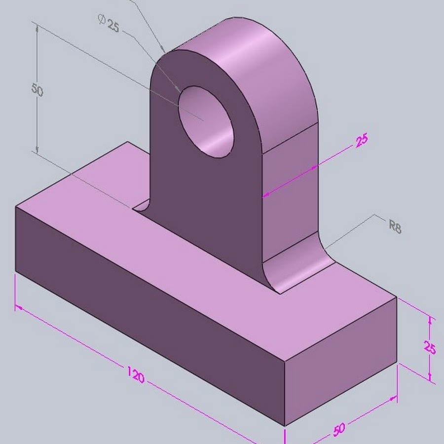 Типовые детали машин. Ремонт простых деталей. Отверстие ø20 сквозное стойка. Паяльник в руке. Сталь чертеж.