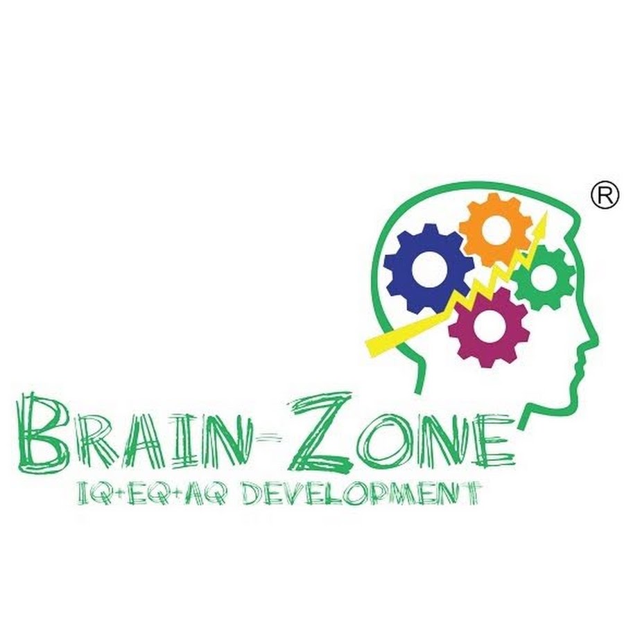Brain zones. Vacancy logo.