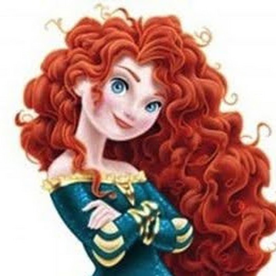 Картинка кудрявая принцесса