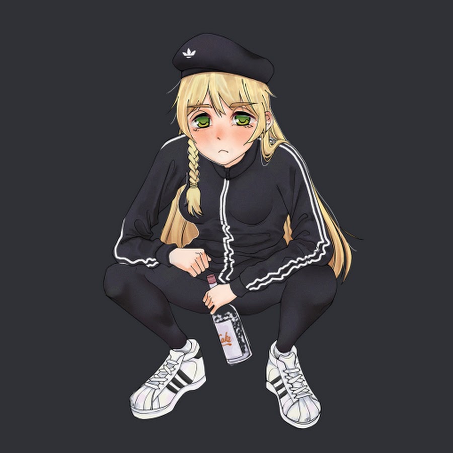 Аниме тян гопник