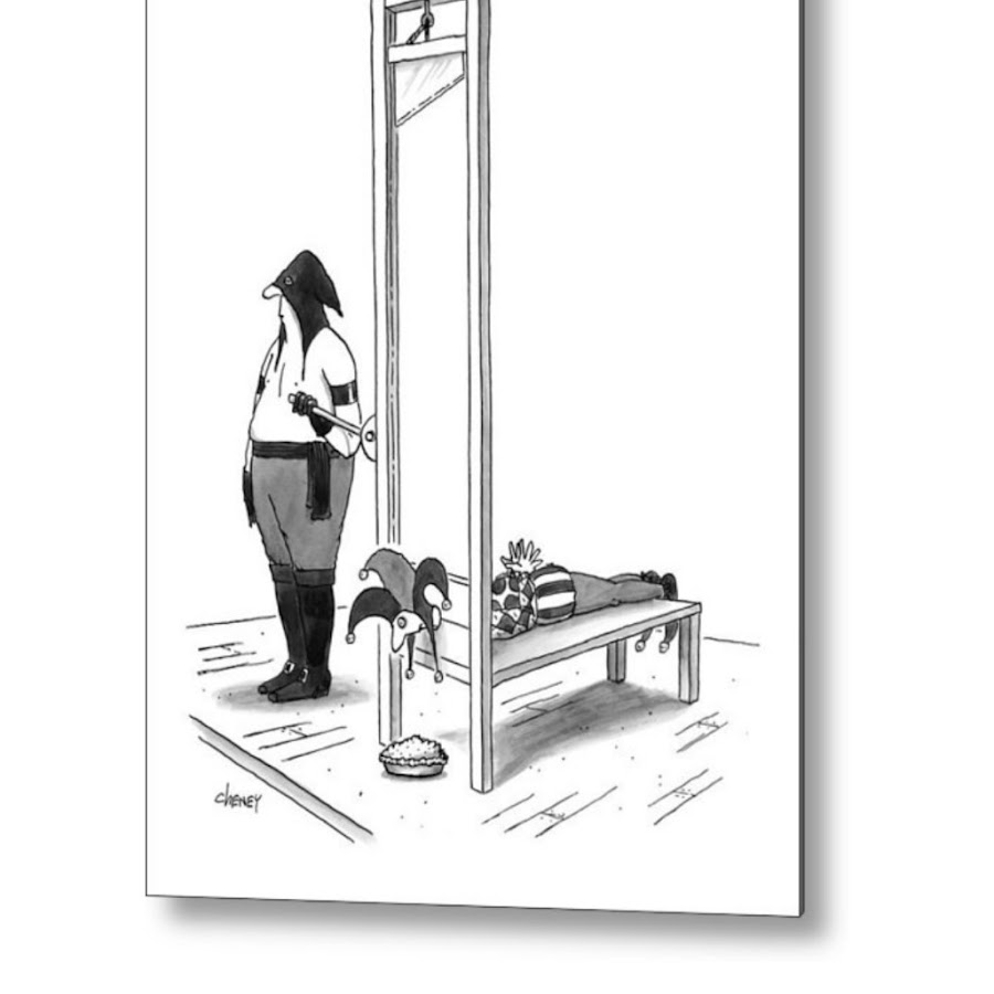 Смерть луны на гильотине рисунок карандашом