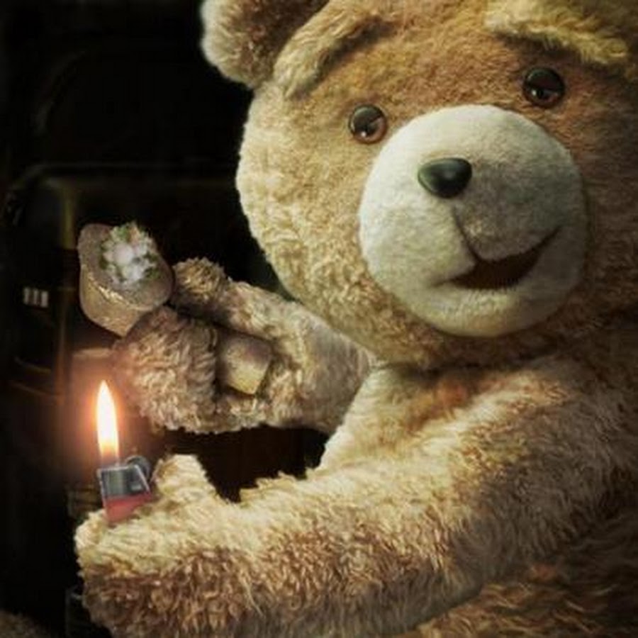 Картинки медведь курит