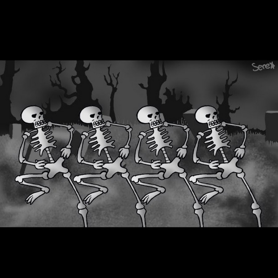 Spooky, Scary Skeletons Эндрю Голд. Скелетики танцуют. Танцующие скелеты трейлер. Spooky scary remix