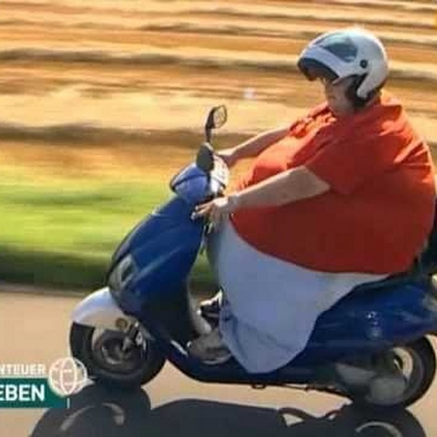 Мопед для толстых людей