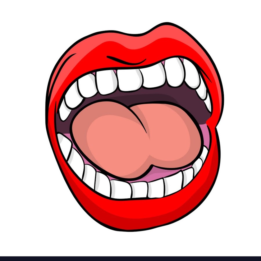 Беззубый рот рисунок