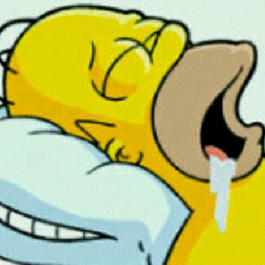 Картинка гомер текут слюни