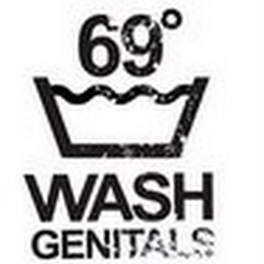 Стикер 69. Wash genitals 69.