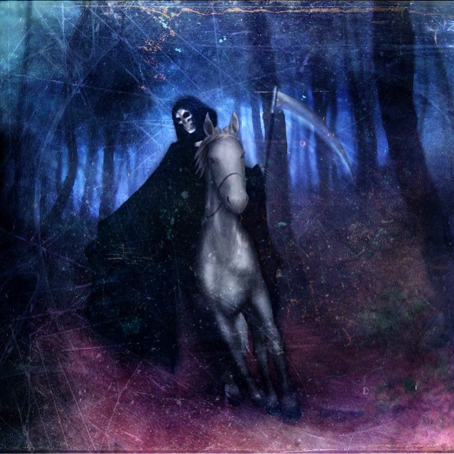 четвёртый всадник апокалипсиса смерть. король мёртвых лич. бог темноты скотос. грим рипер мрачный жнец. нергал бог смерти.