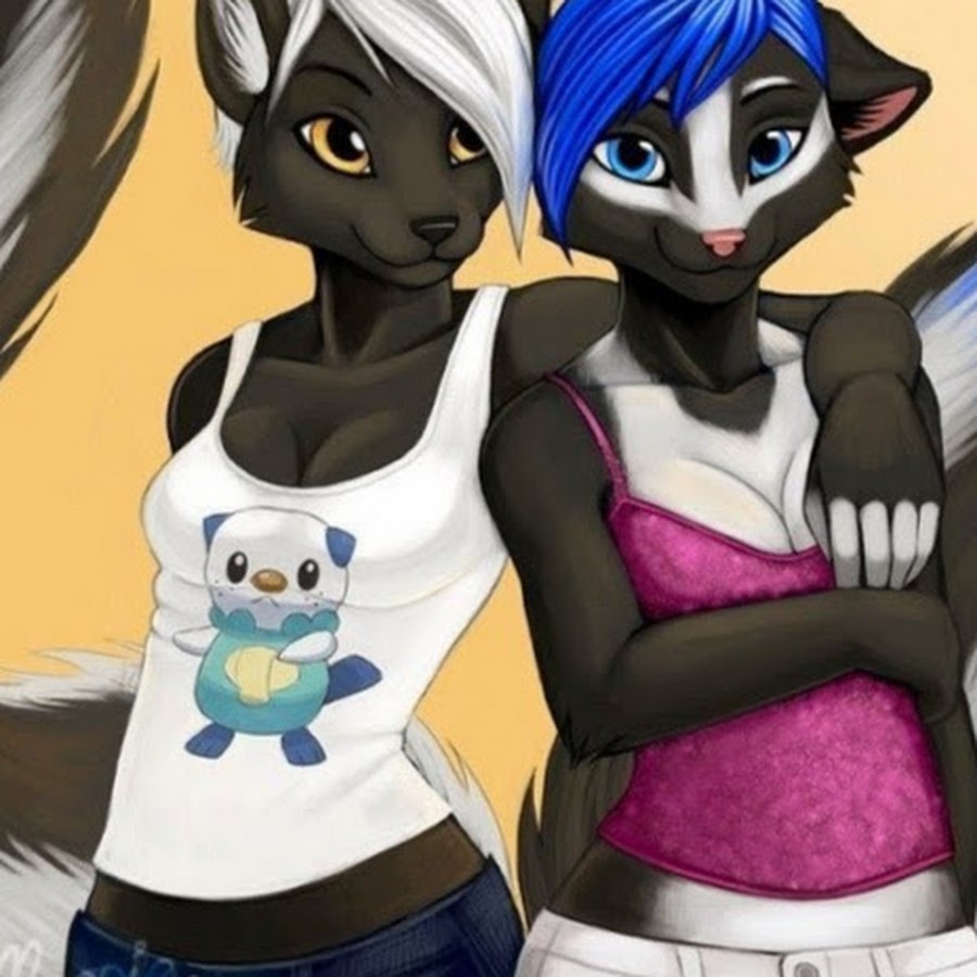 Furry skunk. Скунс furry. Фурри подруги. Фурри друзья. Фурии близняшки