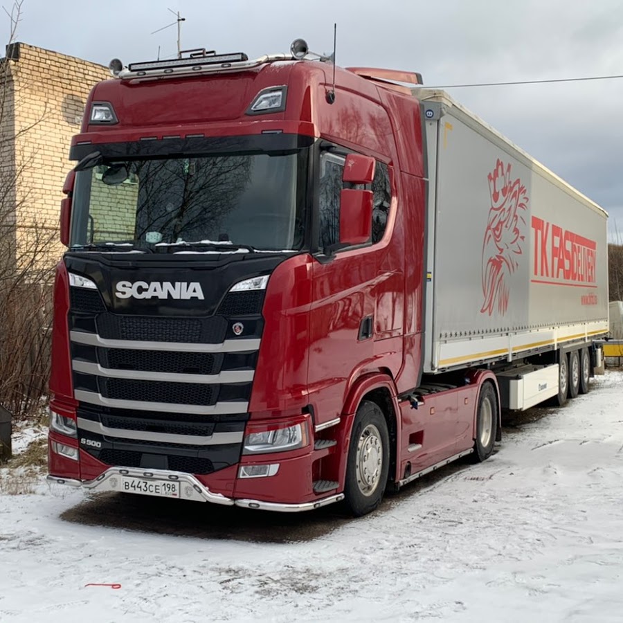 Scania s500 тягач