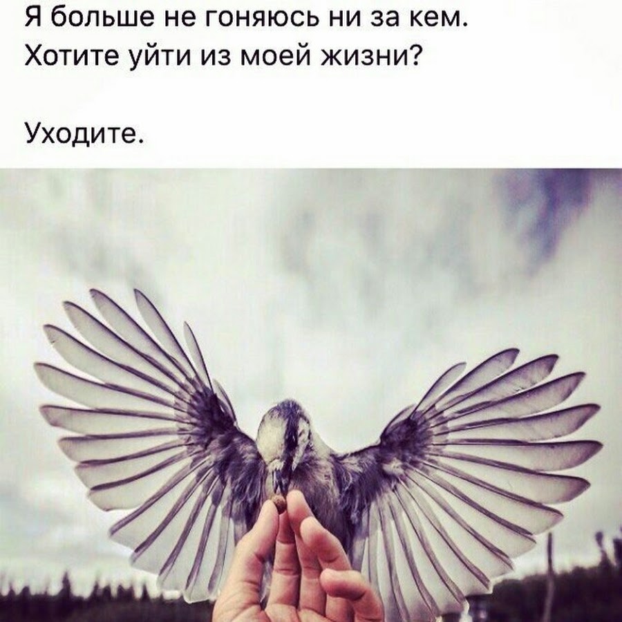 Хотите уйти из моей жизни уходите