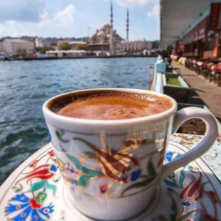 Утро Стамбул кофе