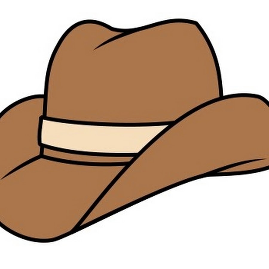 Шляпа картинка для детей на белом фоне