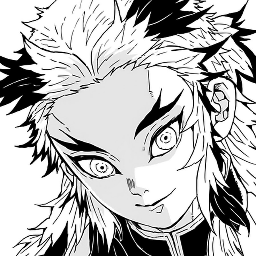 Как нарисовать ренгоку из аниме клинок рассекающий демонов