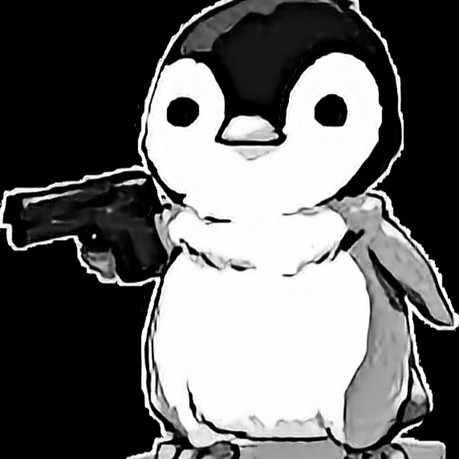 Утка с ножом мем рисунок