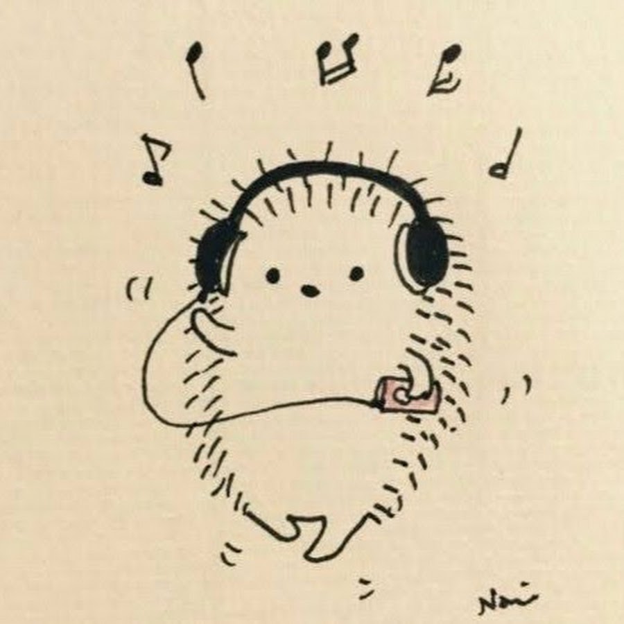 Милый ежик рисунок карандашом