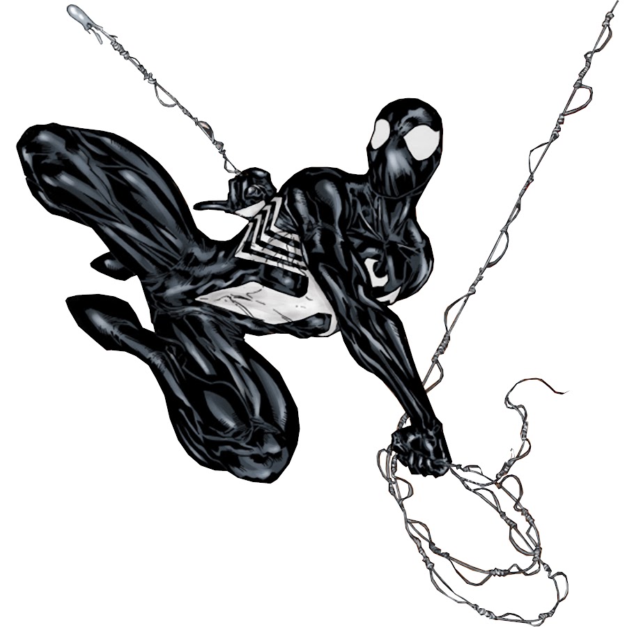 The Imaginauts Symbiote spiderman, Spiderman black suit, Spiderman comic