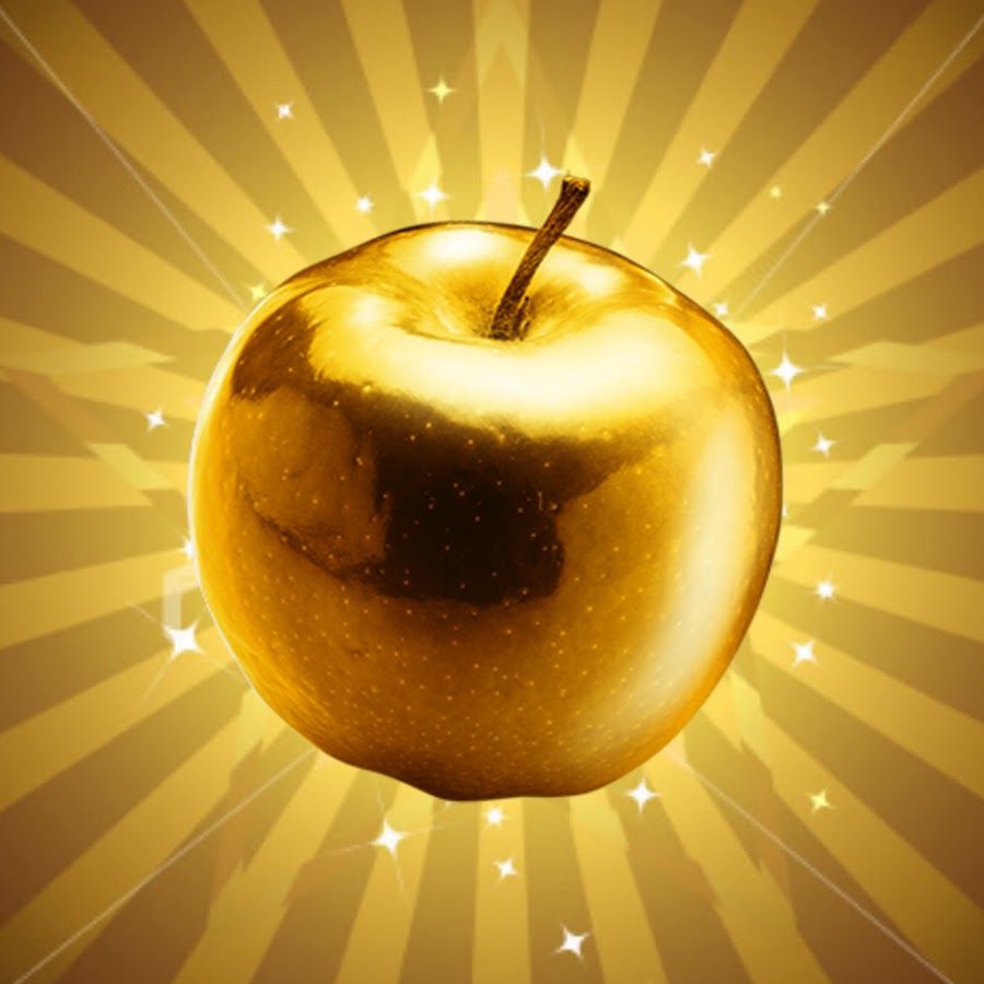 Привет в золотом яблоке