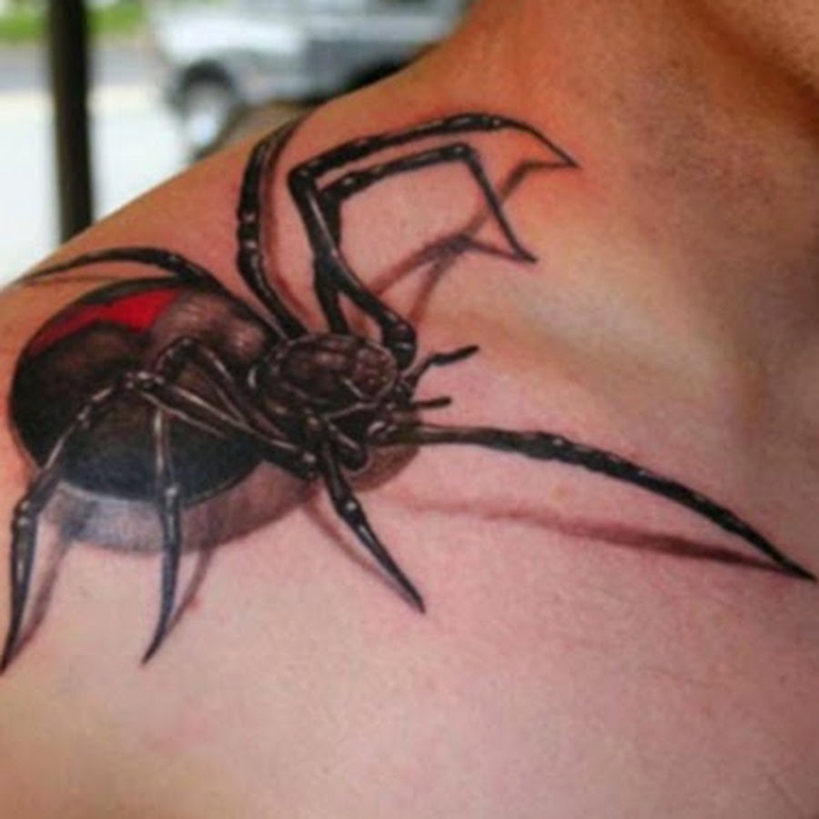 Паук на плече