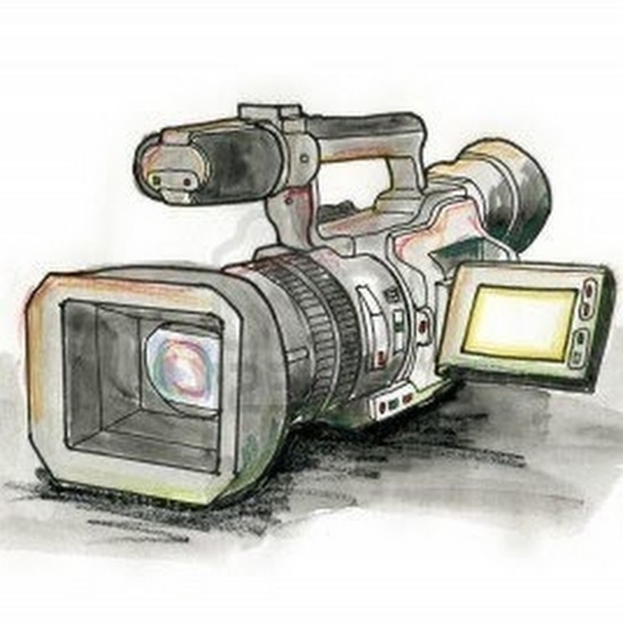 Видеокамера карикатура