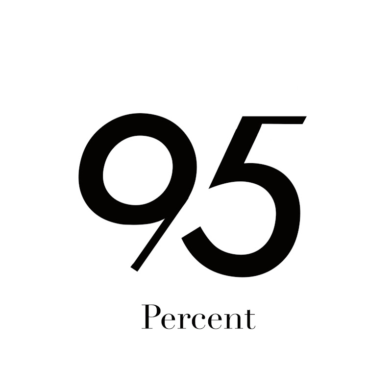 Logo for 95 PERCENT