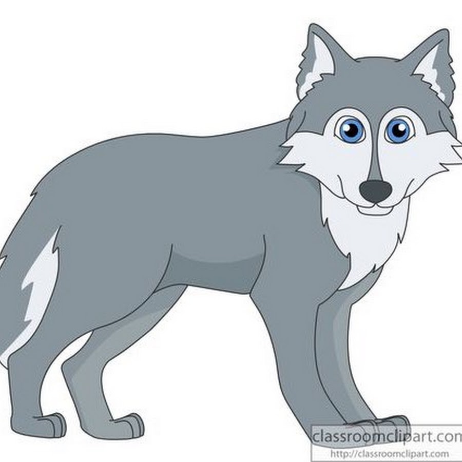 Картинка волк для детей в детском саду