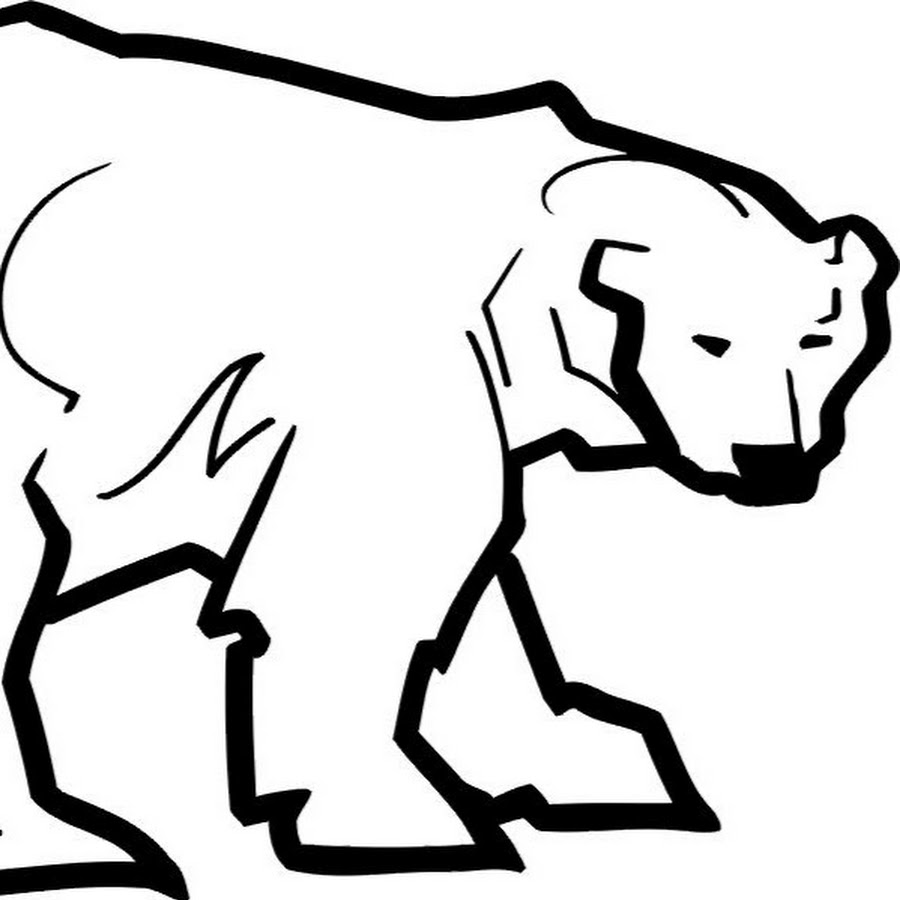 Рисунок из символов медведь