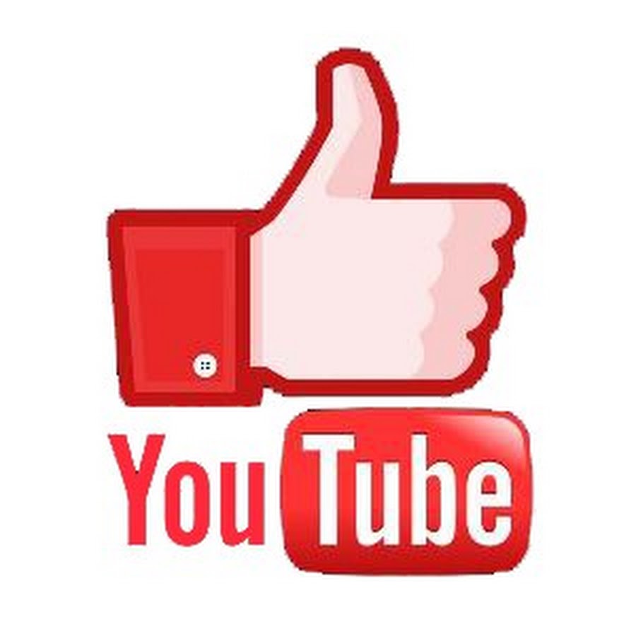 Рисунок лайка в ютубе