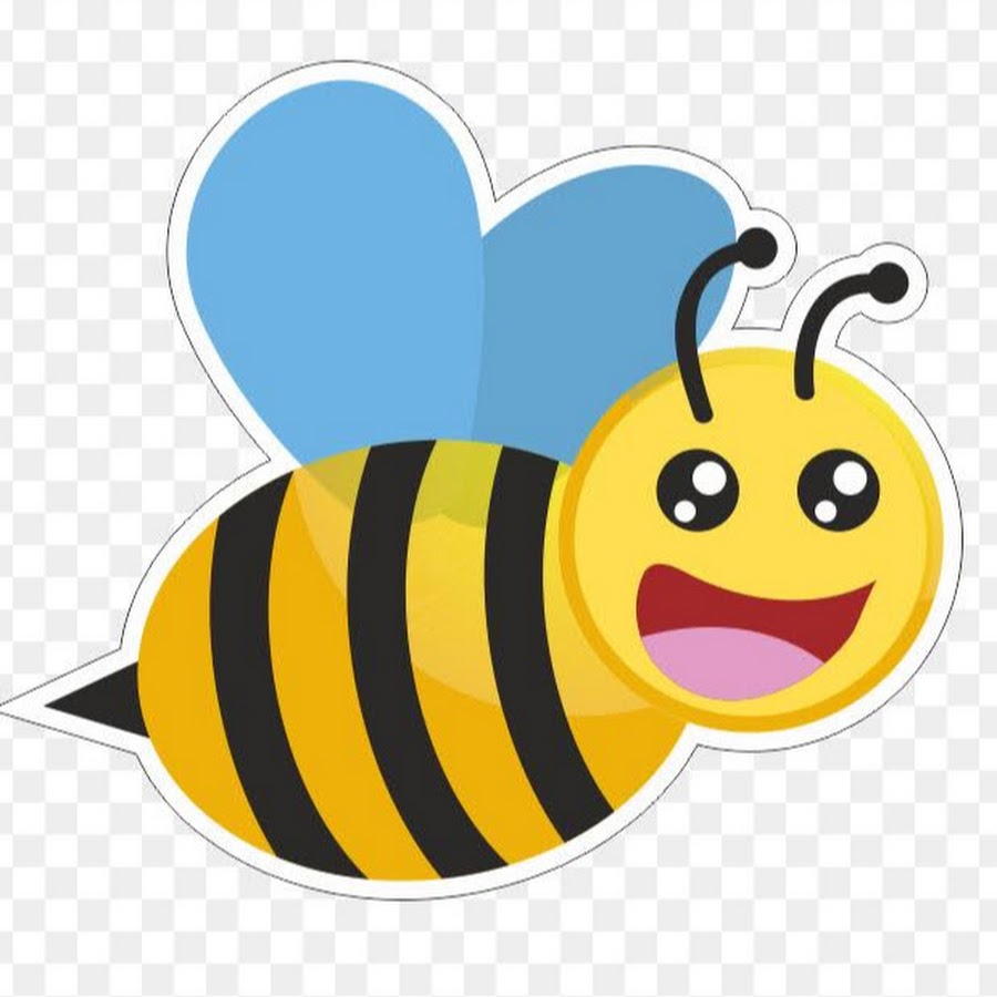 Смешная пчелка. Мультяшные пчелки. Две пчелки. Танцующие пчелы. Пчелка.