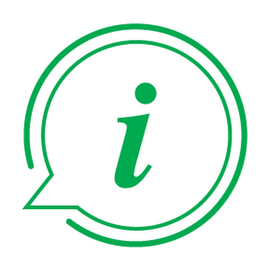 Значок информации для презентации