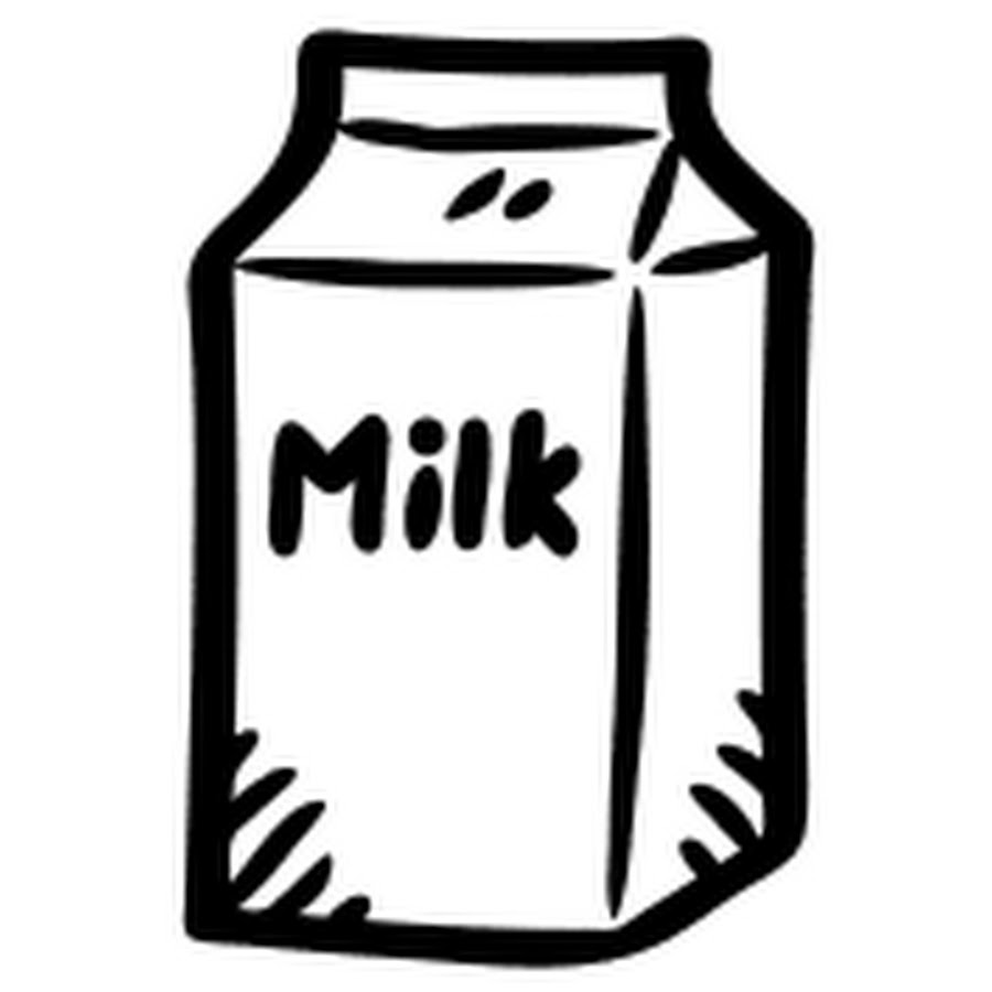 Рисунок молоко карандашом для детей