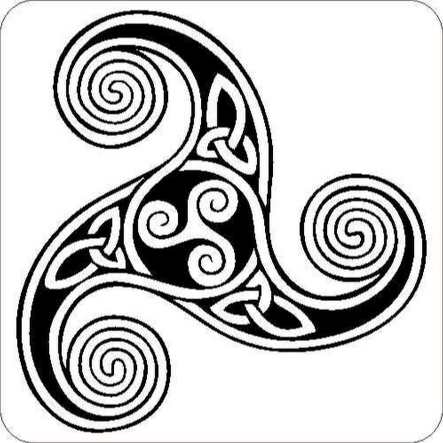 Трискелион тату эскиз