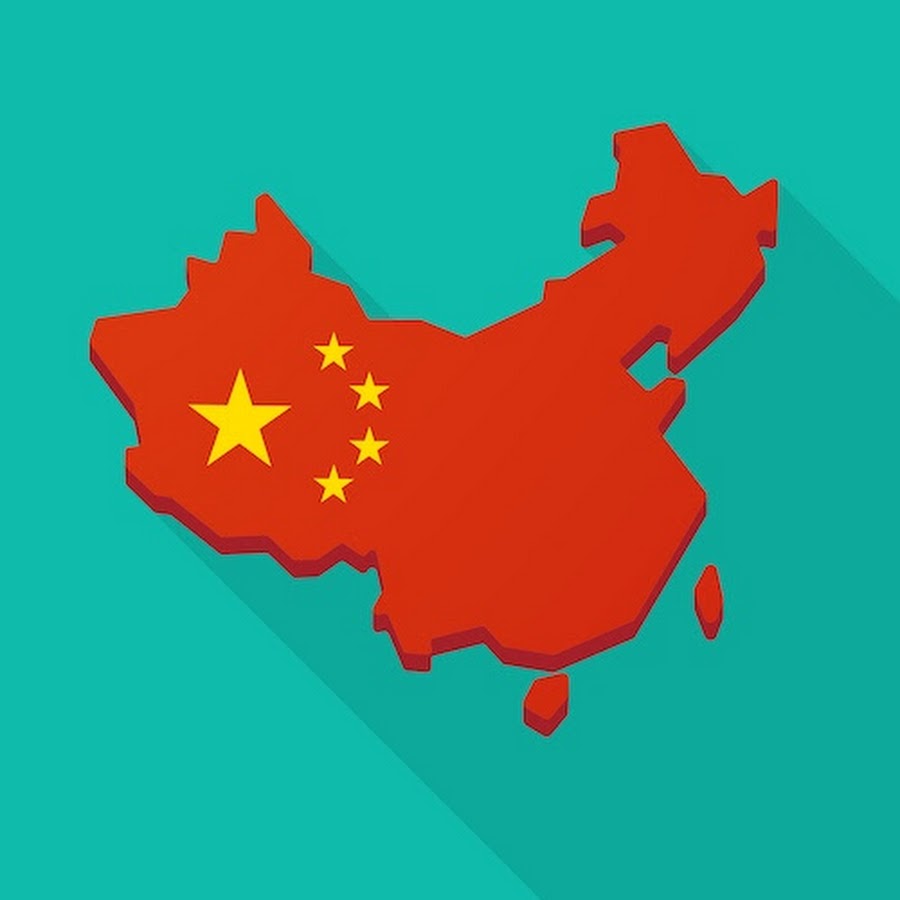 China flag map