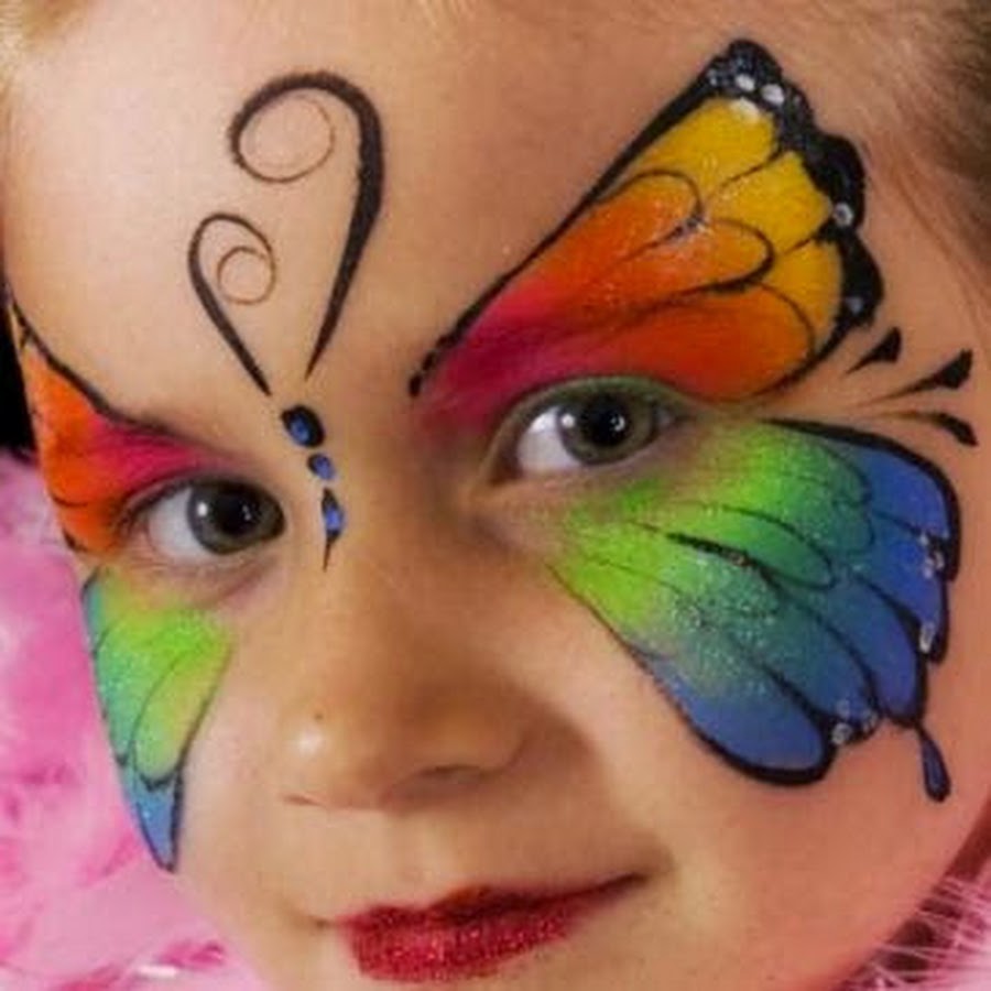 Лёгкий аквагрим для детей. Лицо рисунок. Покажи как рисовать на лице. Аквагрим звезды на лице. Лицо рисунок.