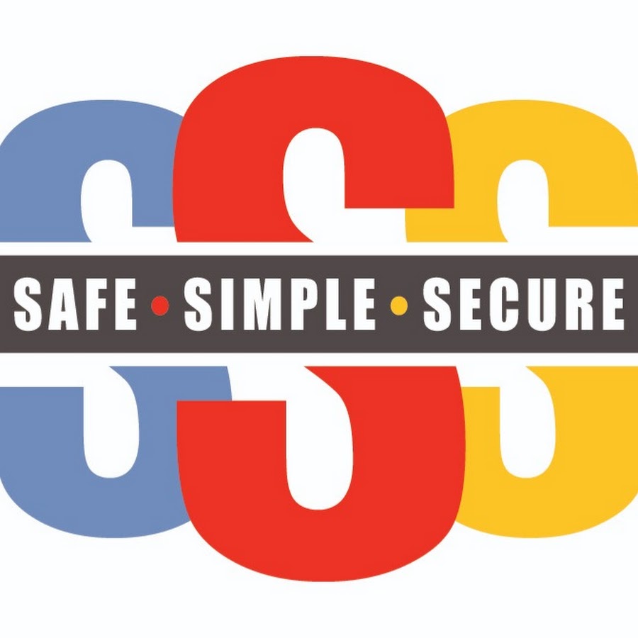 Simple safe. SSS logo.