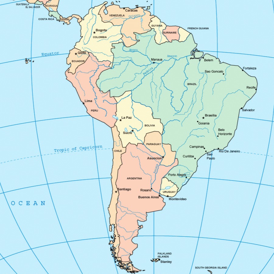 Какая из стран расположена в южной америке. Бразилия на карте Южной Америки. Территория Южной Америки. Государства Южной Америки. Бразильское на карте Южной Америки.