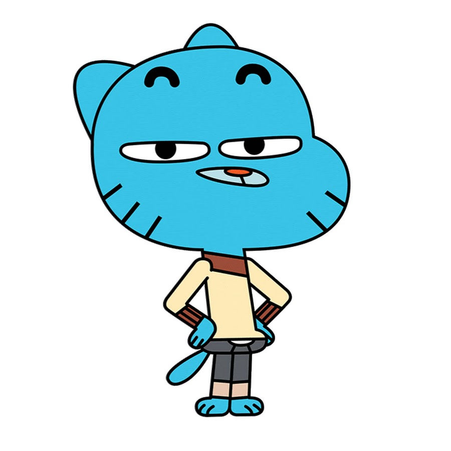 Картинки гамбола из мультика удивительный мир гамбола