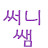 고퀄리티 써니쌤