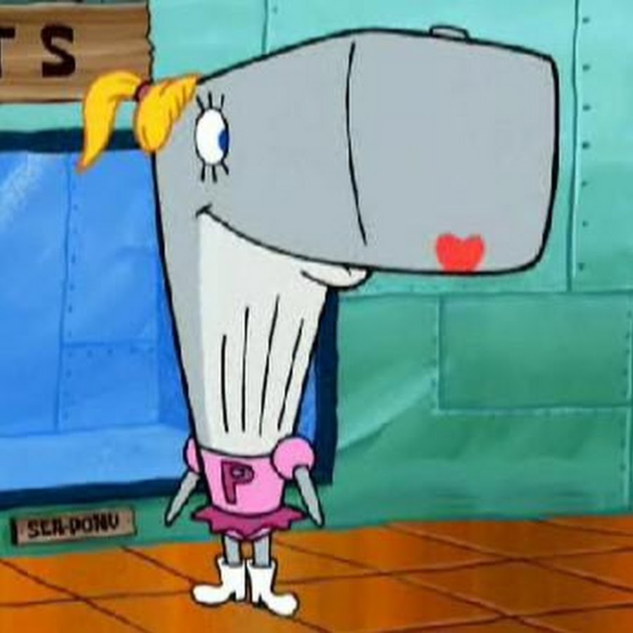 Как нарисовать перл из губки боба