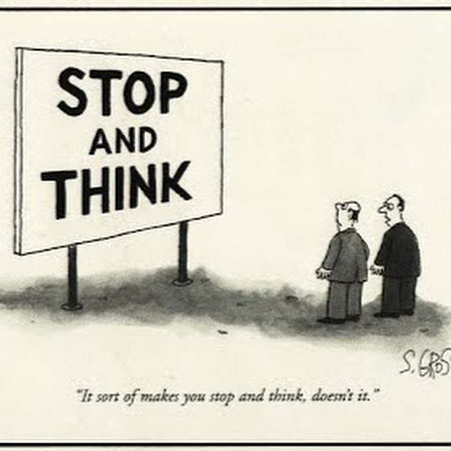 Pause for thought