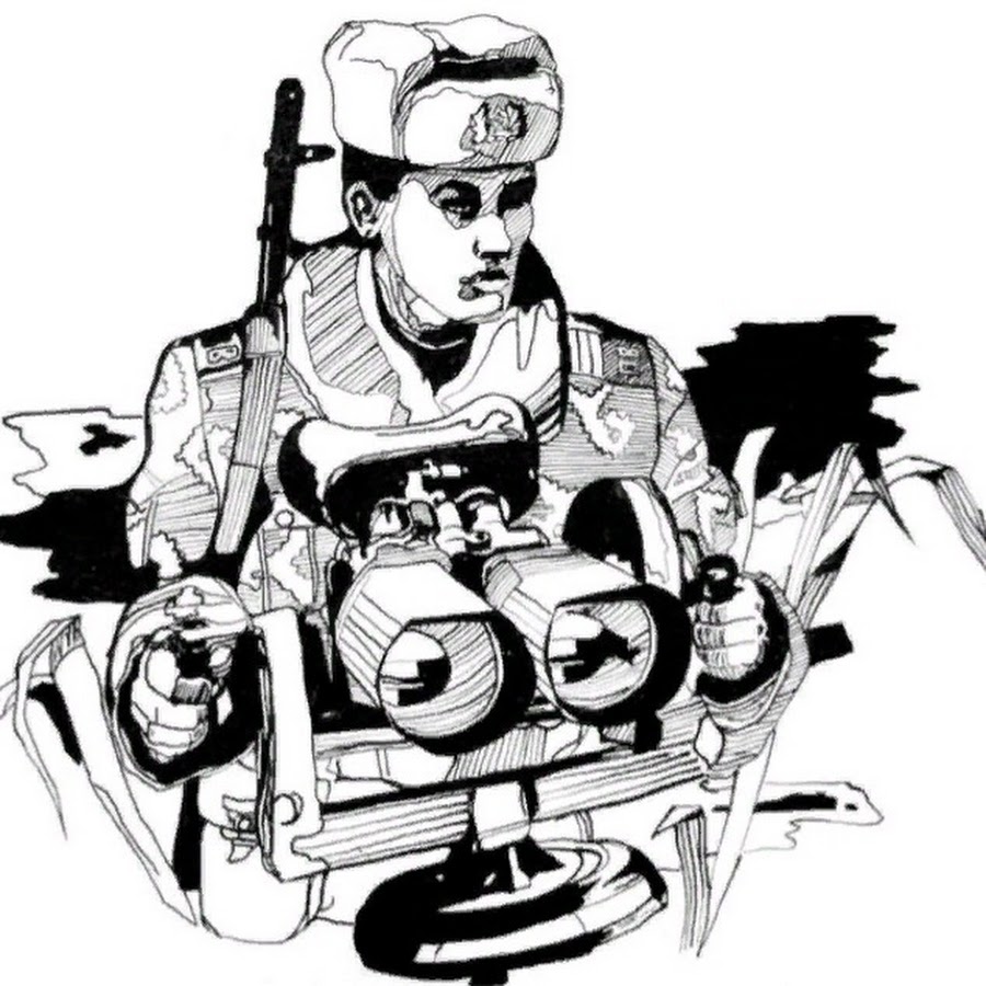 Эскизы тату пограничных войск