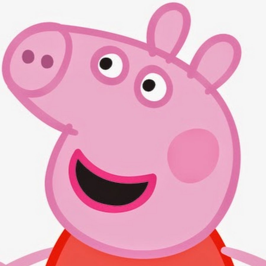 Хрюше поставлена задача отсканировать портрет свинки пепы