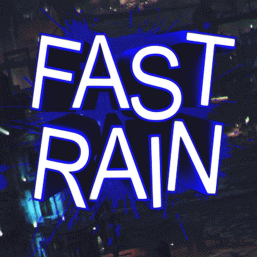 Rain is faster. Rain is faster