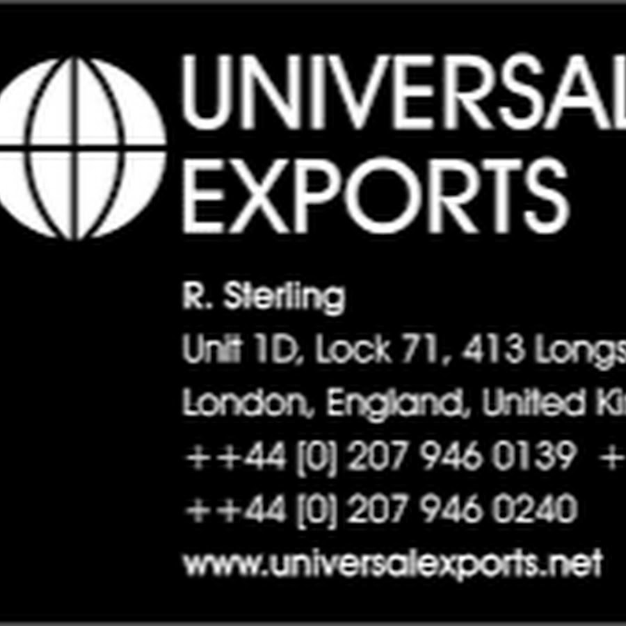 Universal export. Universal export. Universal export. Beau universe logo. Universal export.