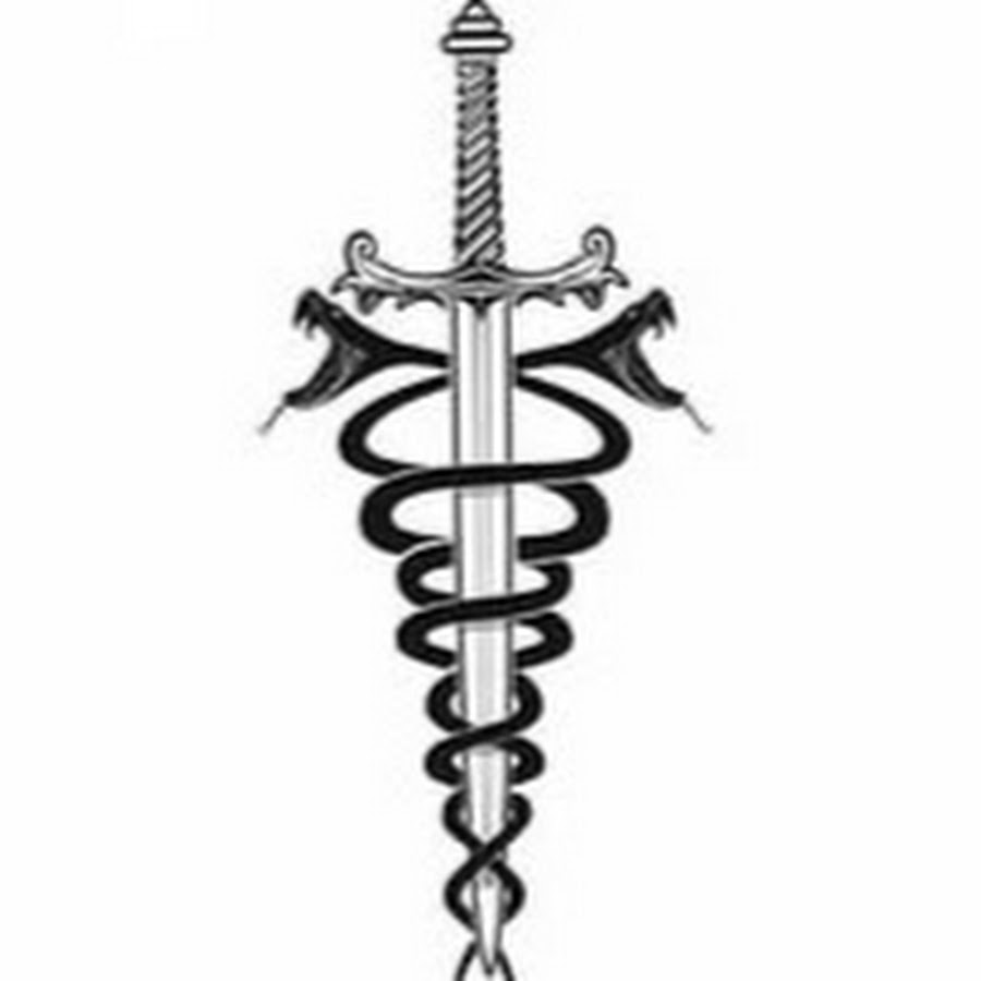 Меч тату эскиз. Змея обвивает кинжал. Тату кинжала на белом фоне. Змея вокруг меча