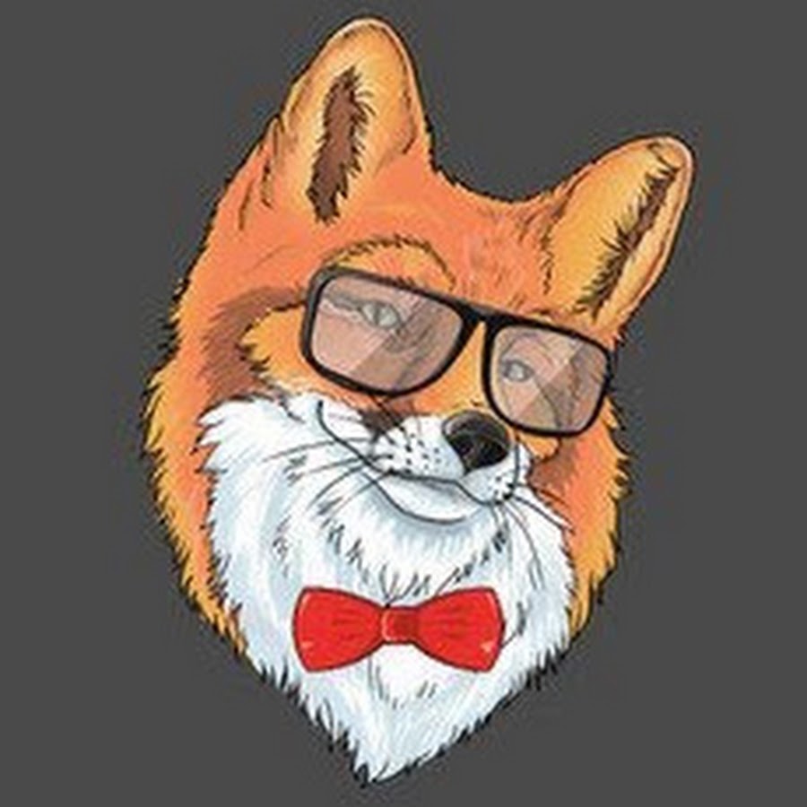 Лиса в очках картинки