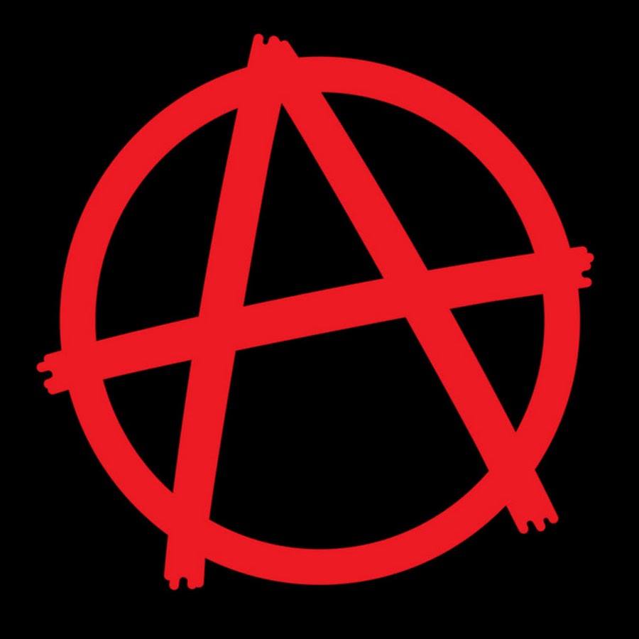 Горящий знак анархии