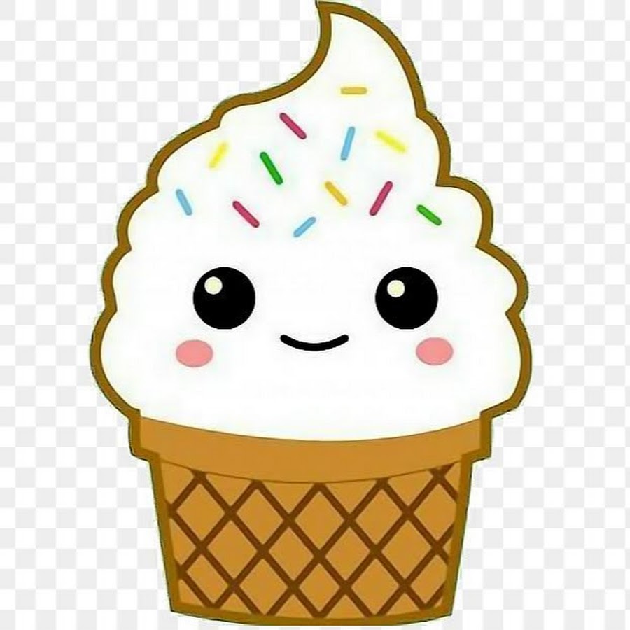 Милое мороженое как рисовать