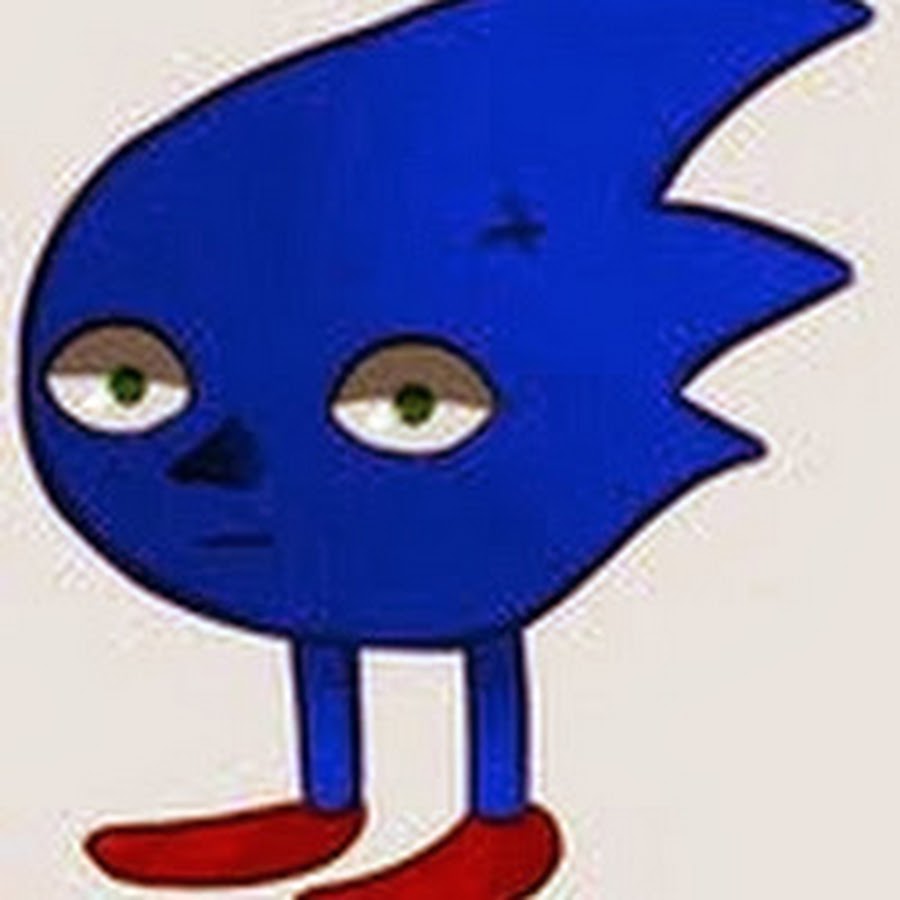 Соник мем рисунок